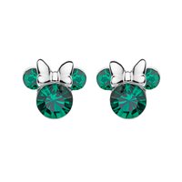 Boucles d'oreilles Disney Enfant DISNEY PREZIOSI PER BAMBINI IN ARGENTO MICKEY e MINNIE MOUSE in Argent Cristallo ES00028SMAYL.CS
